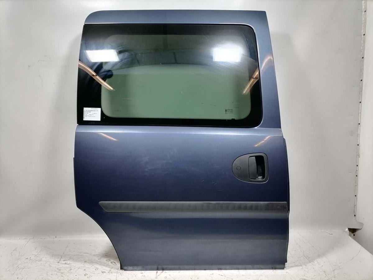 Opel Combo C original Schiebet&uuml;r hinten rechts Z168 Metroblau Rohbau BJ06